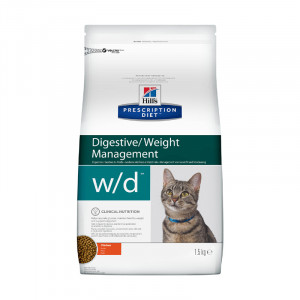 Т0055182 Корм для кошек Hill"s Prescription Diet Feline W/D для поддержания веса, курица Hill's