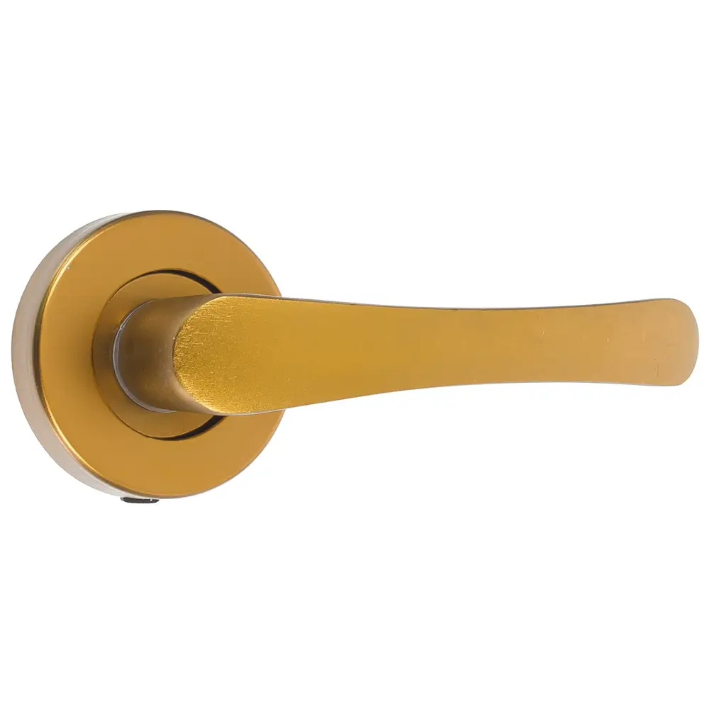 Ручки дверные на розетке E 016-S алюминий анодированное покрытие цвет бронза EDSON STLM-2211321