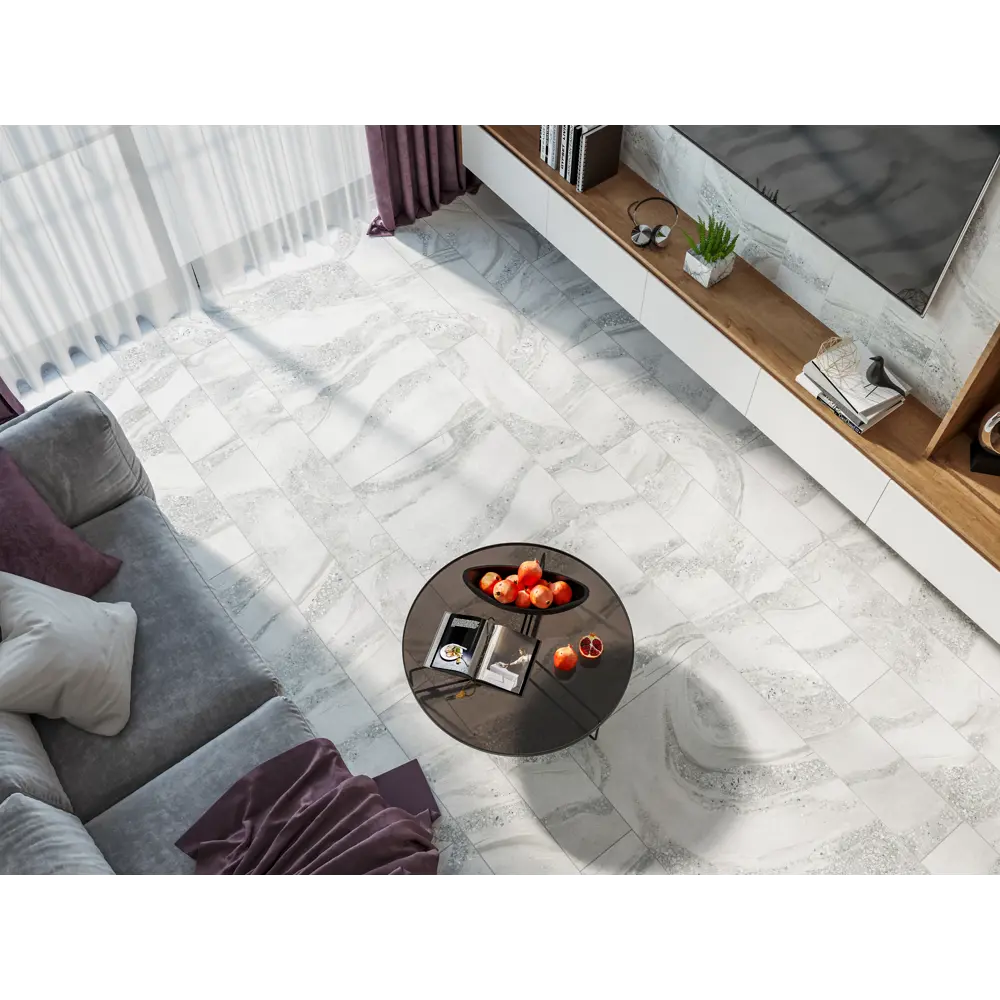 Керамогранит Golden Tile Fusion 11.98х19.8 см 0.95 м² цвет серый STLM-2038061 - Вид №1