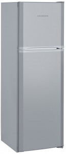 CTsl 3306-23 088 Холодильник / 176.1x60x63, объем камер 236+76, морозильная камера верхняя, серебристый Liebherr Liebherr Comfort