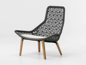 Kettal Садовое кресло из синтетического волокна с высокой спинкой Maia #65231