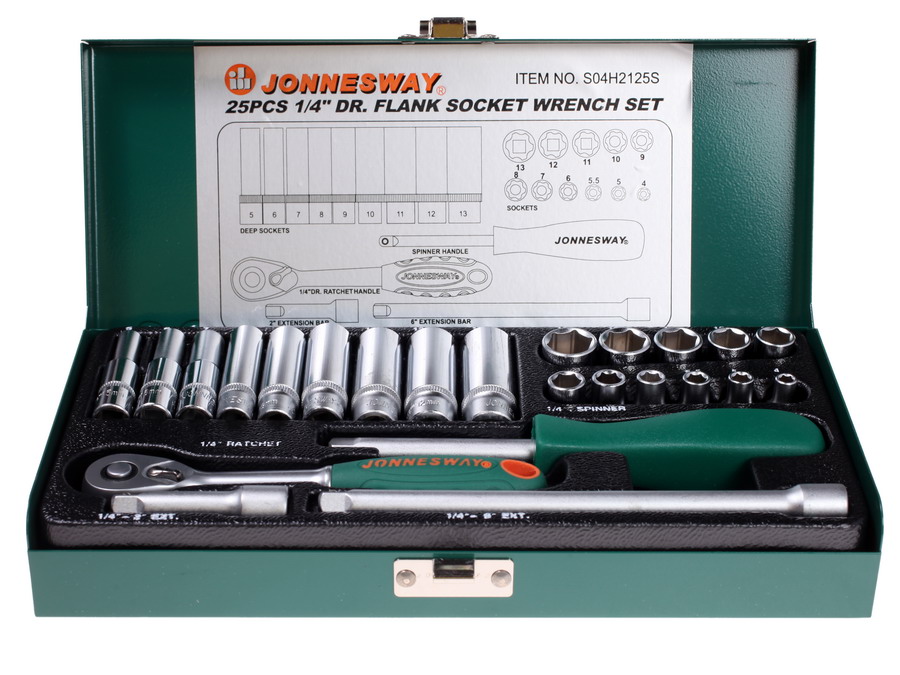 Набор инструментов Jonnesway S04H2125S 6614662 STDN-0070574