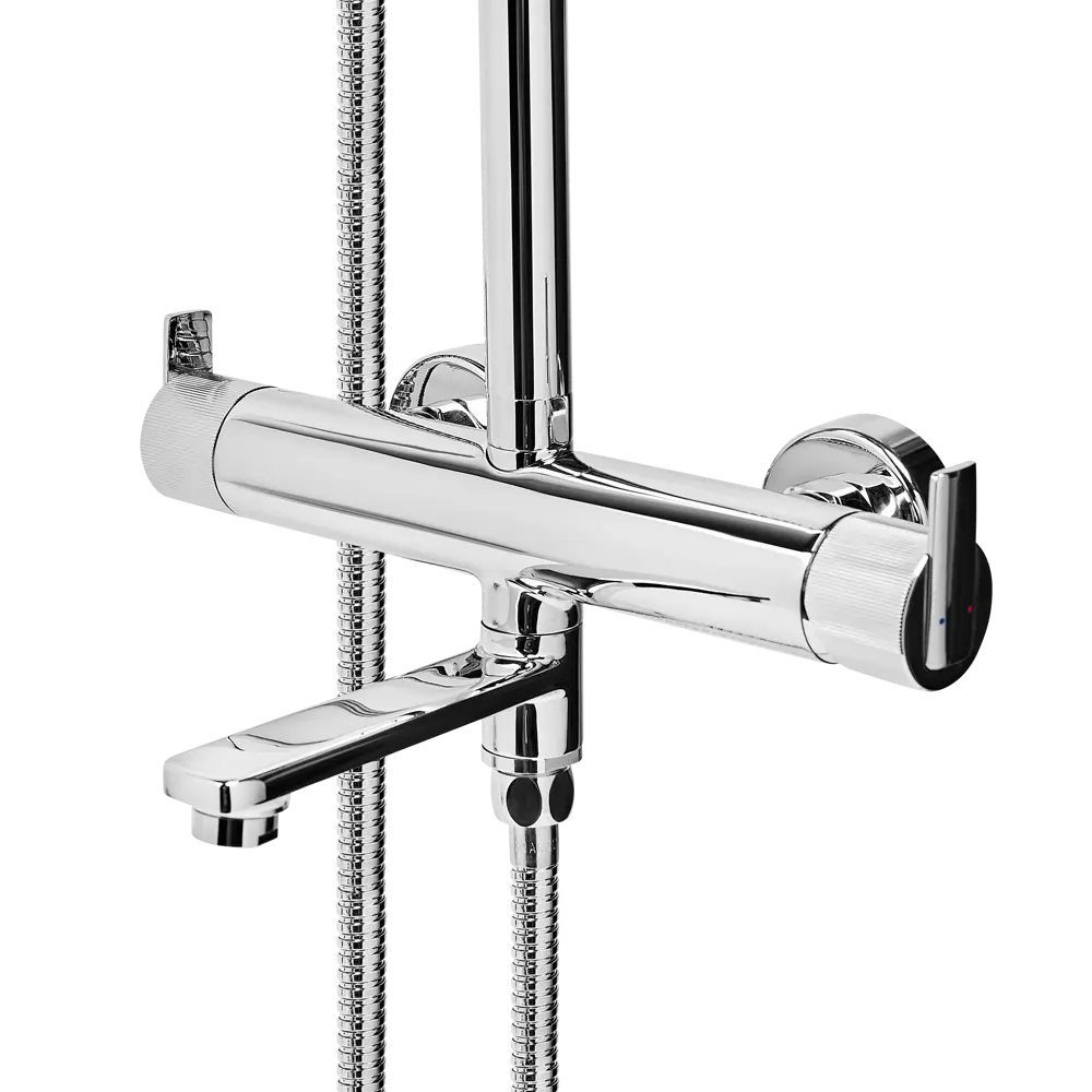 Душевая система KONSENSA Теано со смесителем 3 режима цвет хром STLM-2110233 - Вид №2