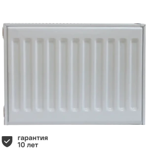 Радиатор Тепломир панельный 22 300x500 мм боковое подключение сталь цвет белый