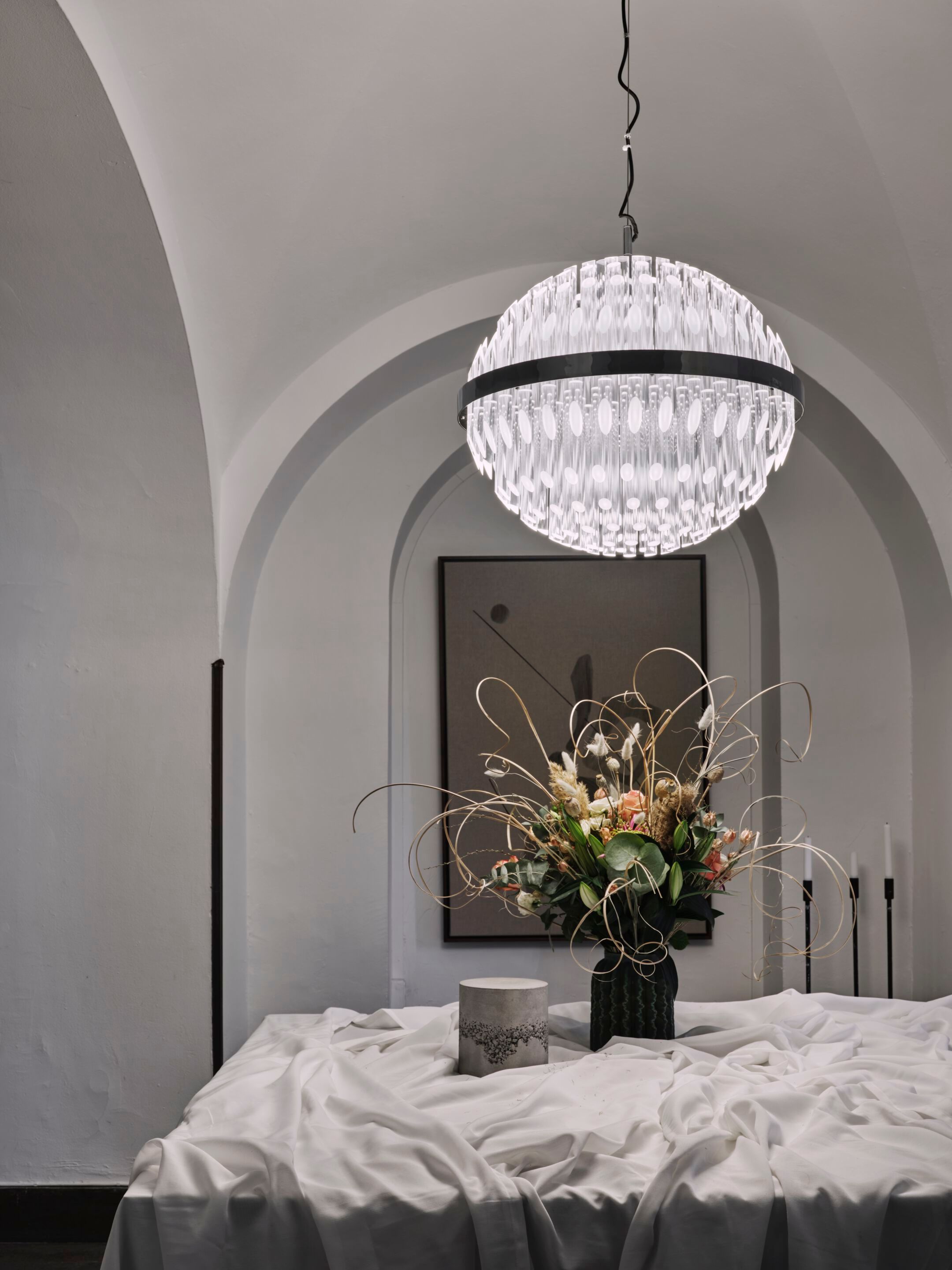 Стальной светодиодный подвесной светильник OBLURE ARCH-00152134 - Вид №11