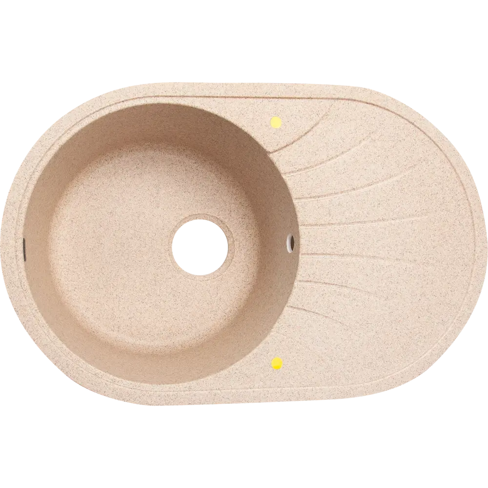 DR.GANS Арена - кухонная мойка из литого мрамора с крыльями 82502607 STLM-1566551 - Вид №1