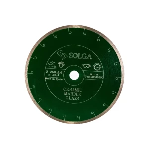 91406565 Диск алмазный по керамике Solga Diamant 20000250 сплошной 250x25.4x1.6 мм STLM-1390841