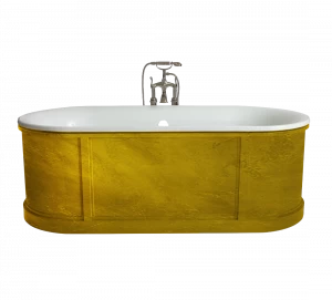 Gentry Home Новая Канада Cast iron bathtub Сусальное золото GH103128