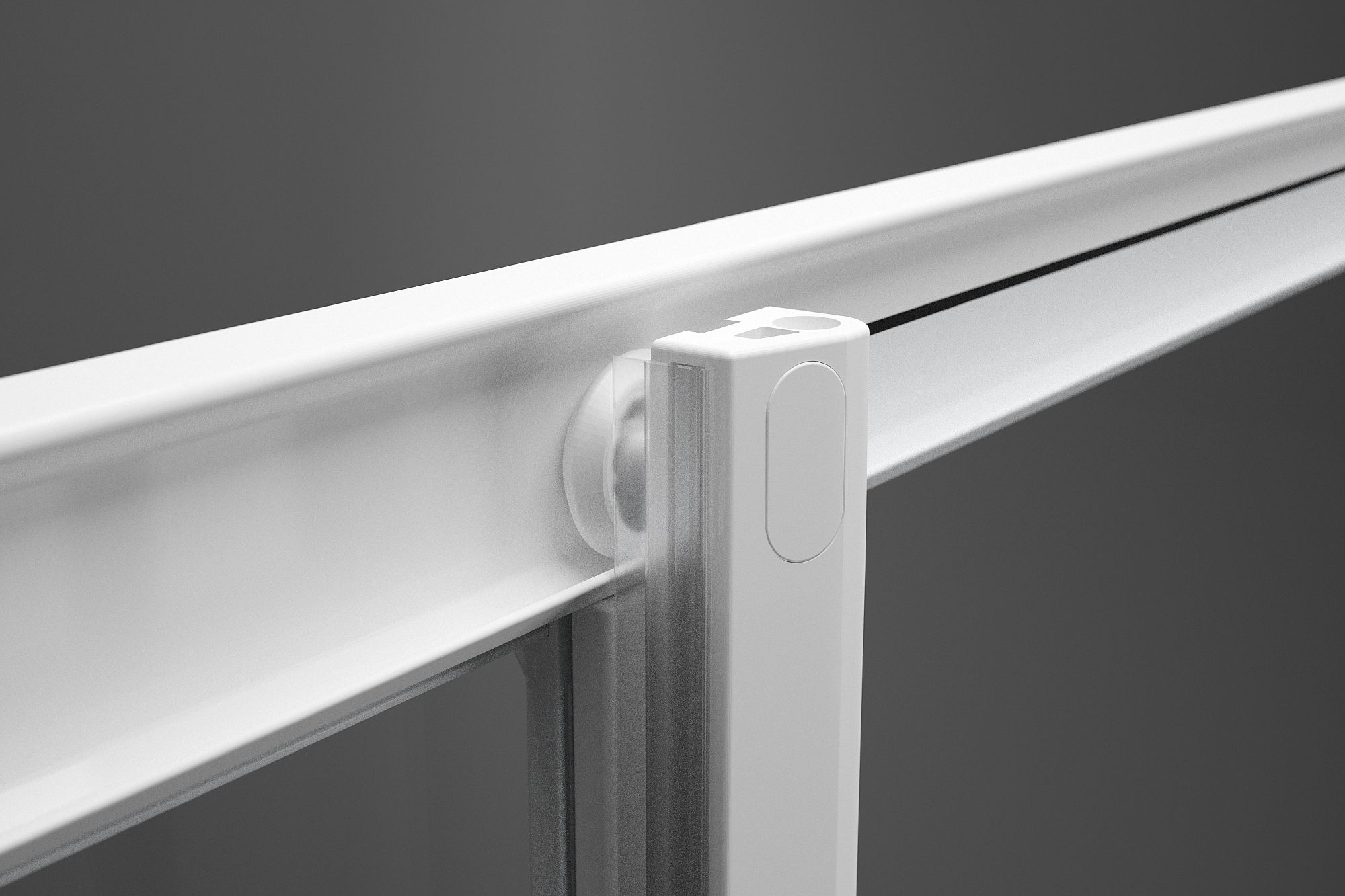 Нишевая душевая кабина с раздвижной дверью Novellini Lunes ARCH-00131204 - Вид №2