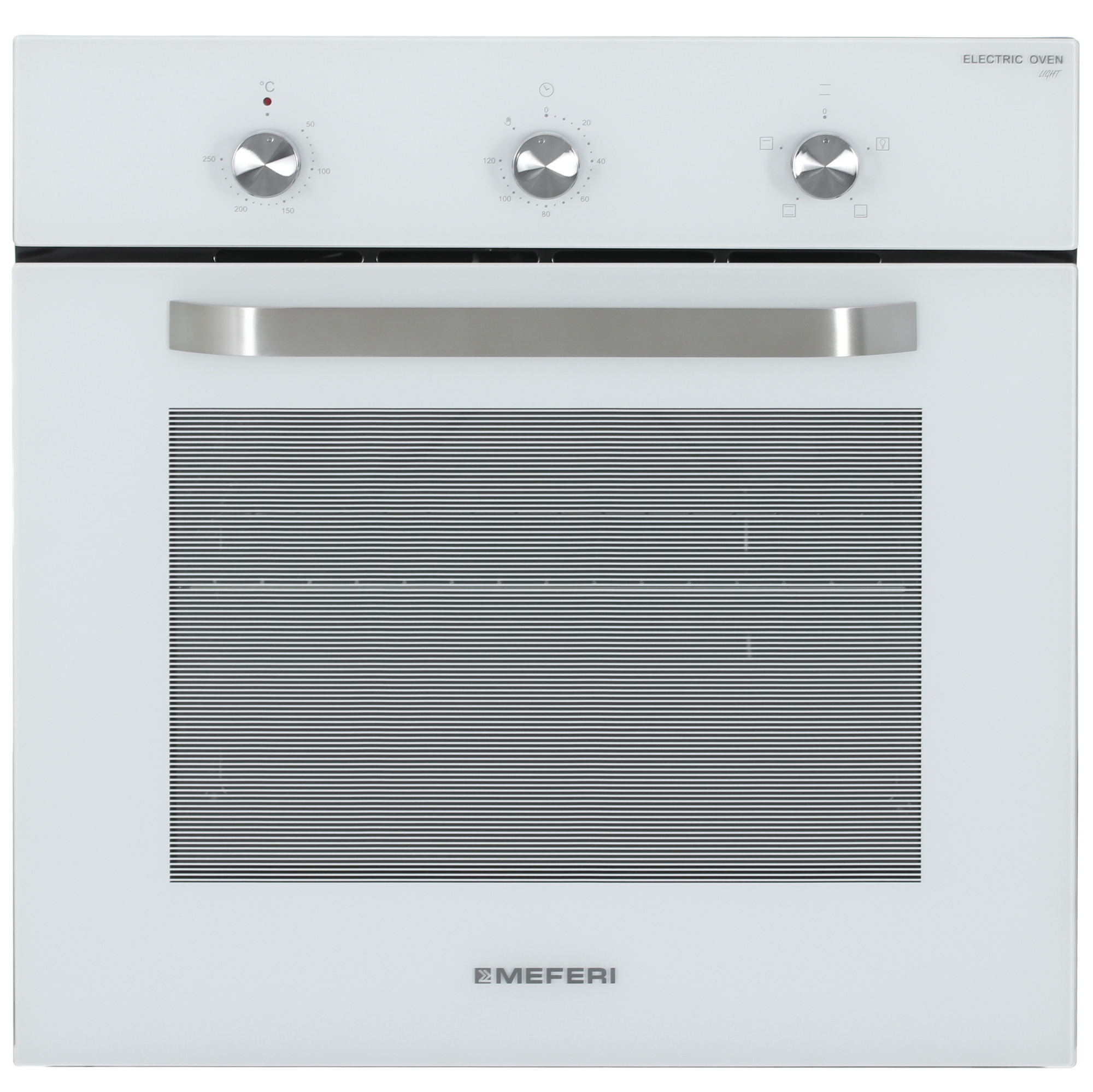9168828 Электрический духовой шкаф Meferi MEO604WH LIGHT белый STDN-0137911