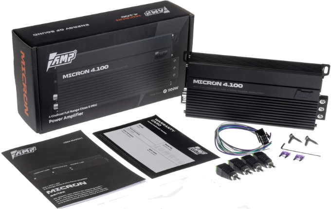 9248147 Усилитель AMP MICRON 4.100 STDN-0062465 - Вид №6