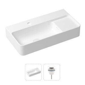 90760200 Раковина накладная 21520887 60см, с донным клапаном Bathroom Sink STLM-0371730 LAVINIA BOHO