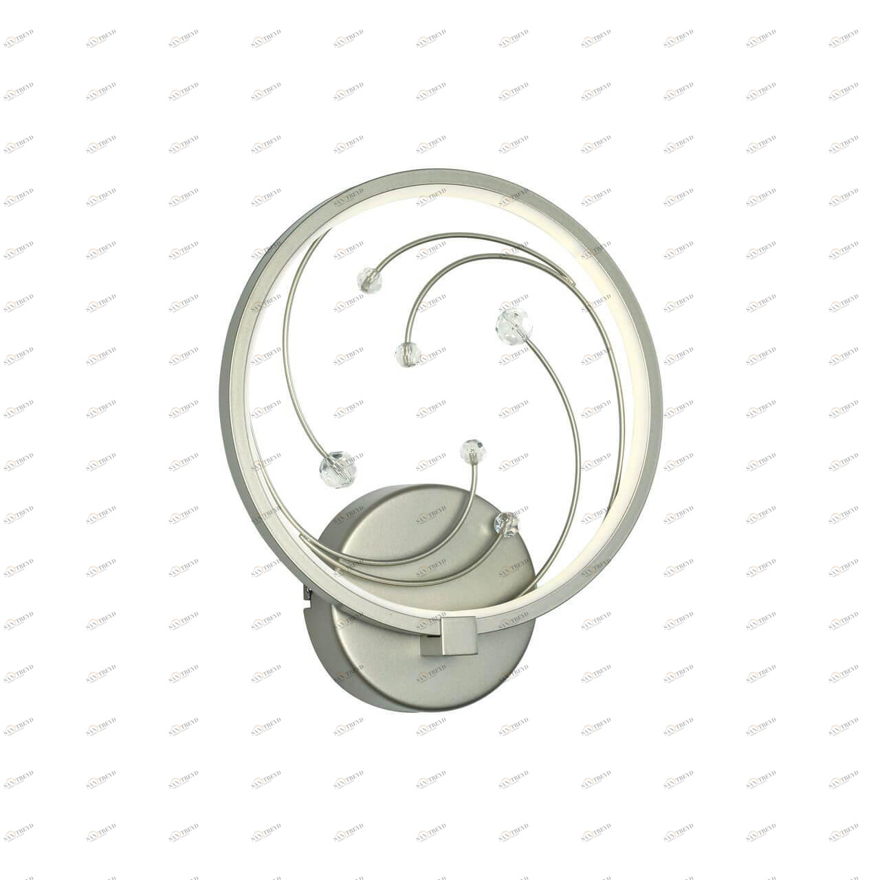 Бра светодиодное серебряное Melba 2566-1W FAVOURITE MELBA 00-3929899 Серебро 