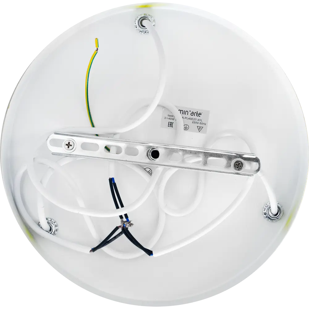 Подвесной светильник Panda 3хЕ27х40 Вт цвет жёлтый LUMIN ARTE STLM-2138795 - Вид №5