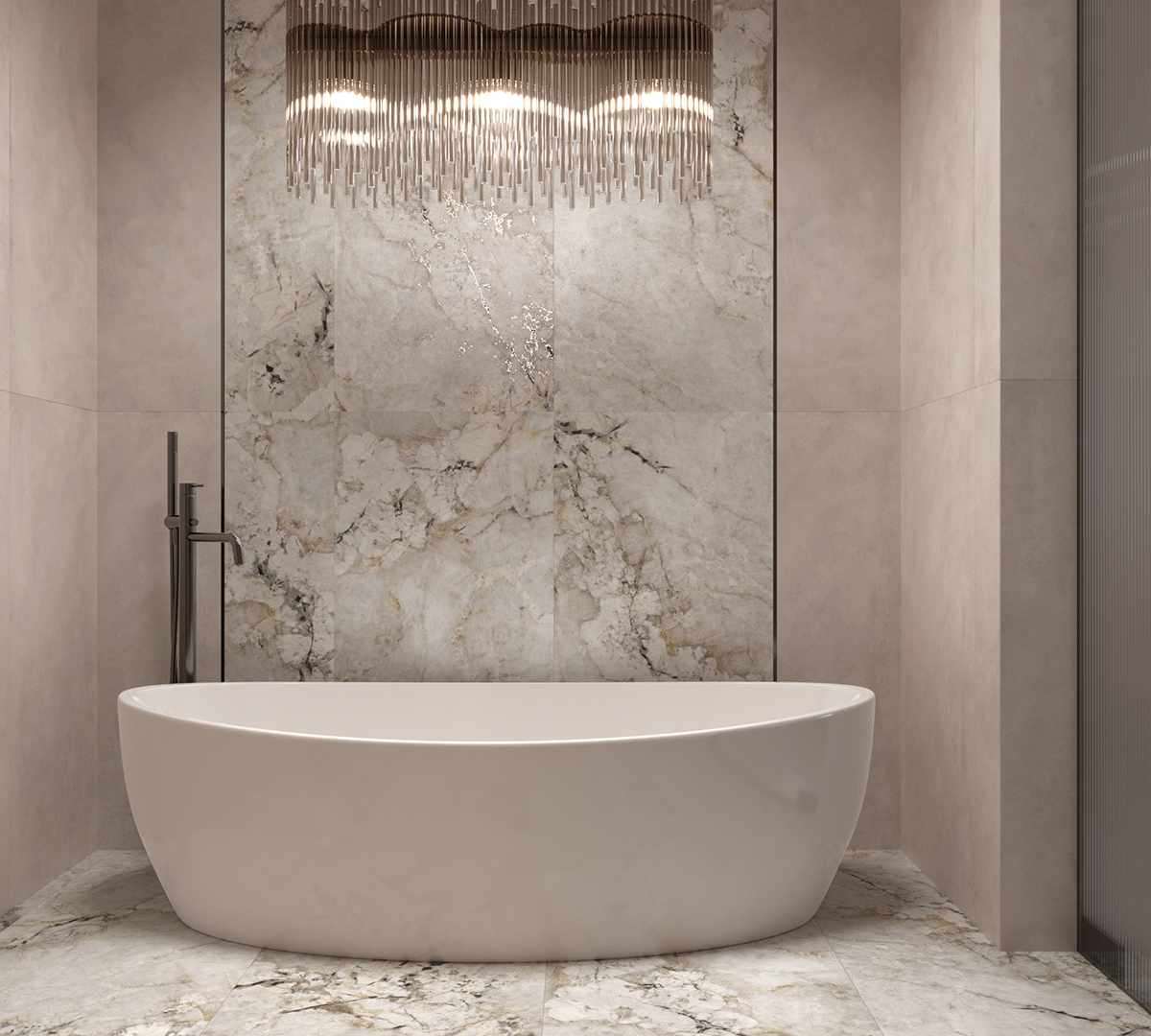 Керамогранит PATAGONIT BEIGE 60х120 Arcadia Ceramica CR4031-A 