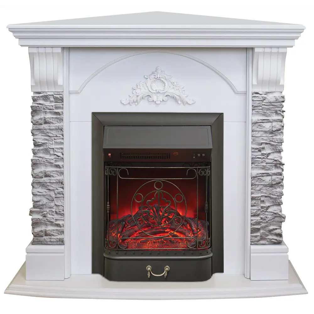 Обрамление для камина Athena Corner GR STD/EUG 82014160 STLM-2071223 REALFLAME  - Вид №2