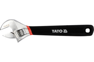 15742765 Разводной ключ с обрезиненной ручкой 375 мм YT-21654 YATO