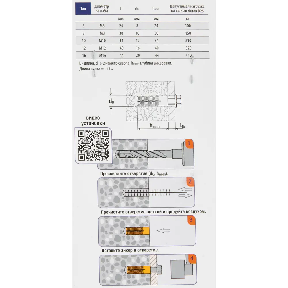 Латунный анкер SORMAT MSA 6 для надежного крепления в бетоне и камне 84257487 STLM-0047739 - Вид №4