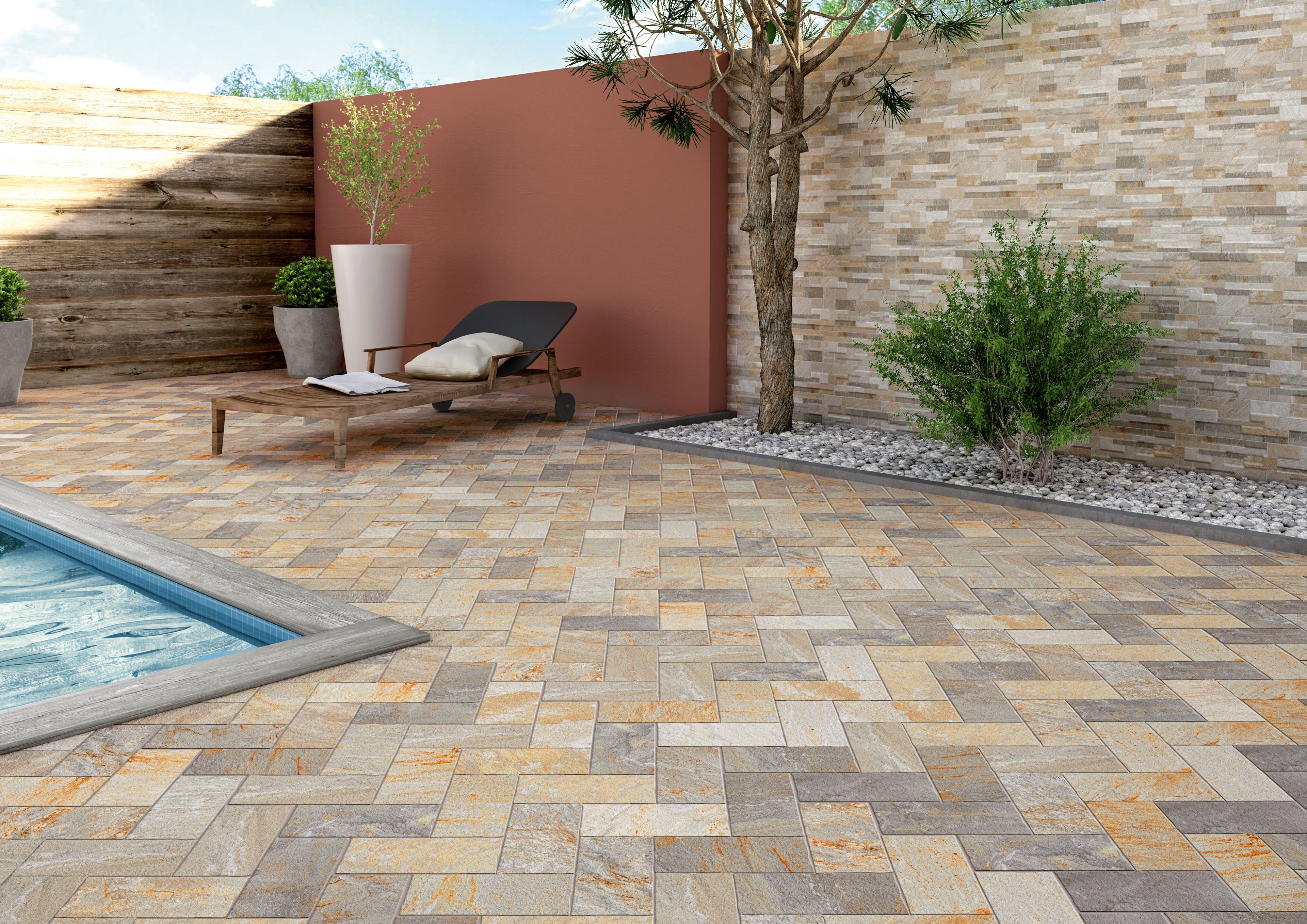 Пол / облицовка керамогранита с эффектом камня KERADOM NATIVA ARCH-00102493 - Вид №10