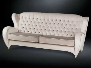 VGnewtrend Тафтинговый диван из ткани Schinke