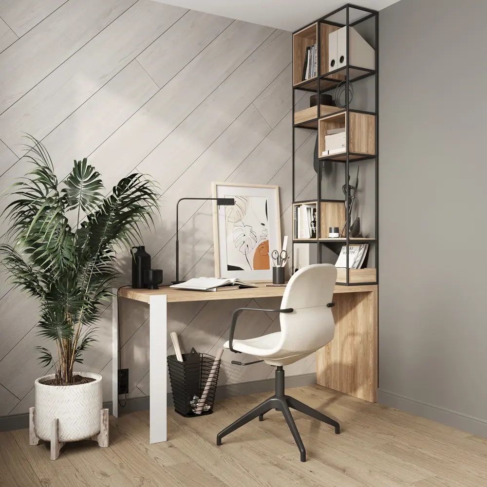 Стеновая панель МДФ Дуб бриг серый 2600х250х6 мм 0.65 м² DEKOR PANEL STLM-2069426 - Вид №2