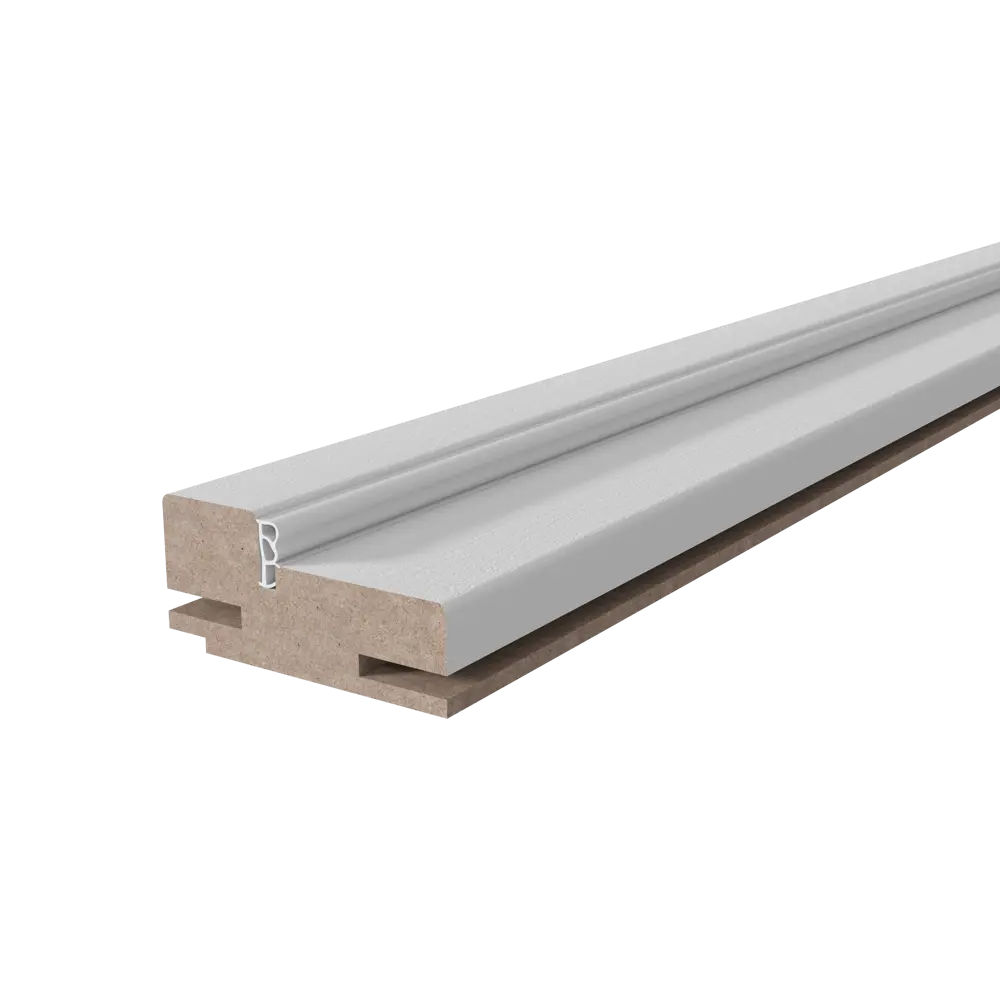 Комплект дверной коробки Магнолия телескопический 210x7x3.2 см ПВХ ламинация белое дерево 3 шт. 87312281 STLM-2204780 ARTENS 