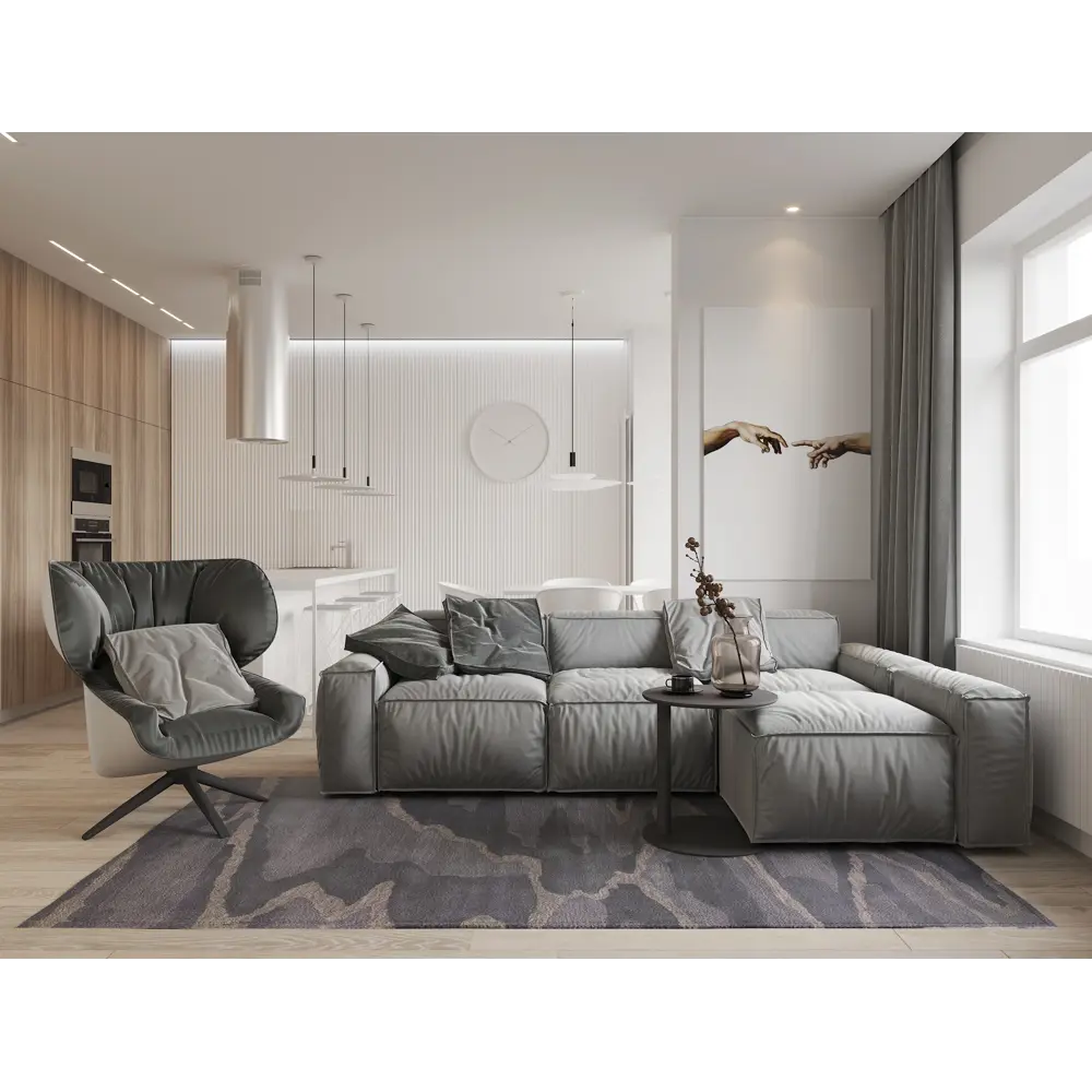 Молдинг настенный полистирол ударопрочный Decor-Dizayn DD902 белый 10x130x2000 мм STLM-2072162 - Вид №6