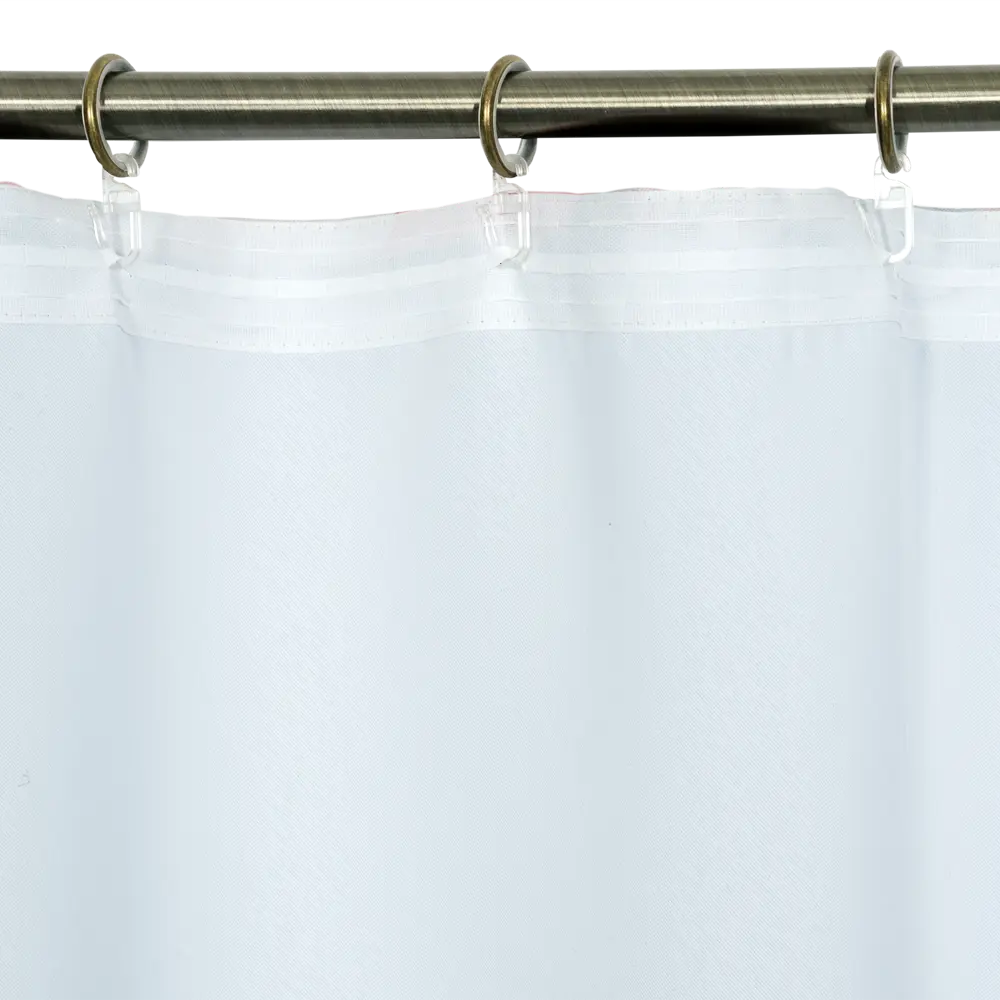 Штора на ленте «Пионы» 145х260 см цвет голубой SEASONS STLM-2015258 - Вид №3