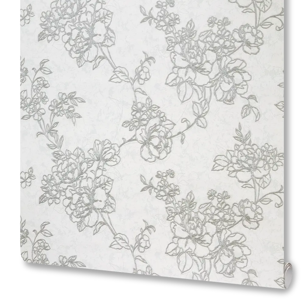 Обои флизелиновые Victoria Stenova Nika белые 1.06 м 998481 STLM-2114222