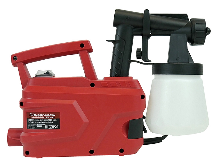 Краскопульт Энергомаш КП1-600 5334503 STDN-0091589 - Вид №3