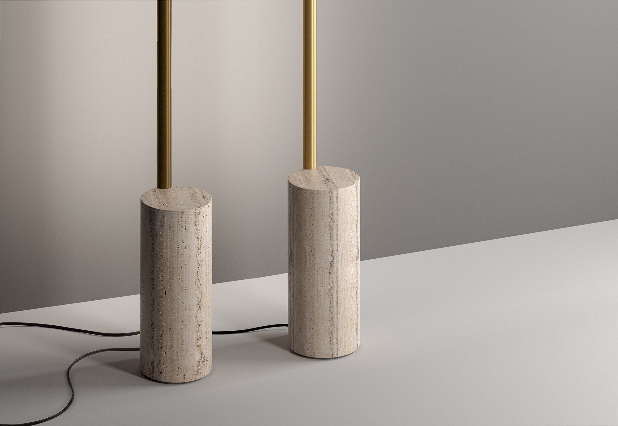 Травертин светодиодный торшер с диммером Panzeri Hilow Line ARCH-00019546 - Вид №3