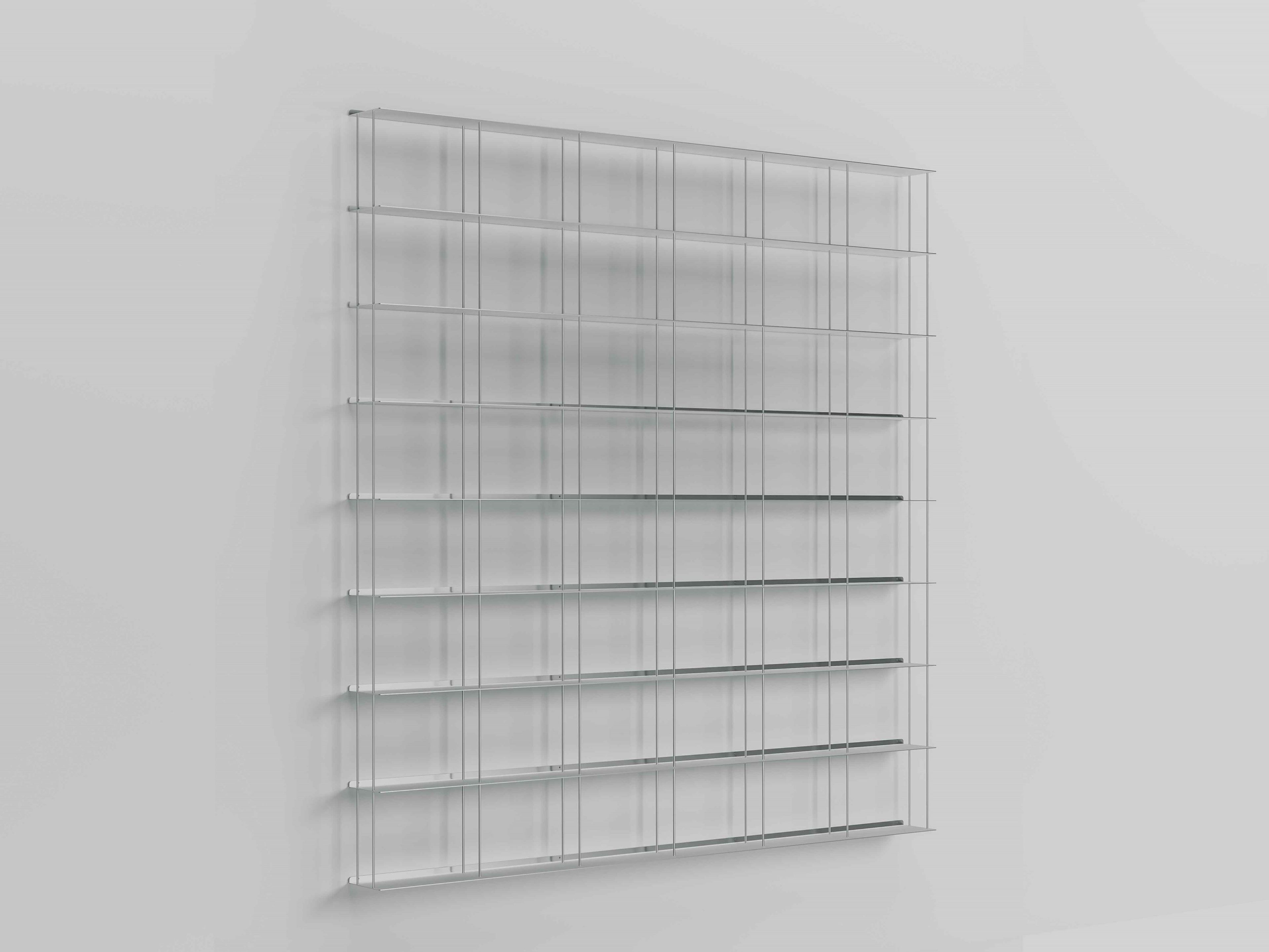 Алюминиевый секционный настенный книжный шкаф KRIPTONITE Krossing ARCH-00131150 - Вид №31