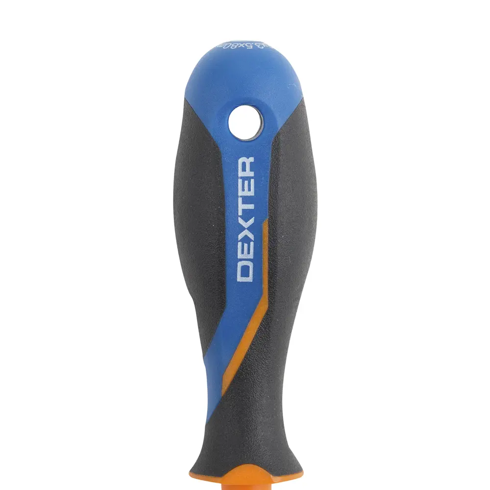 Отвертка шлицевая Dexter с магнитным наконечником SL3.5x80 мм 18147545 STLM-0009579 - Вид №5