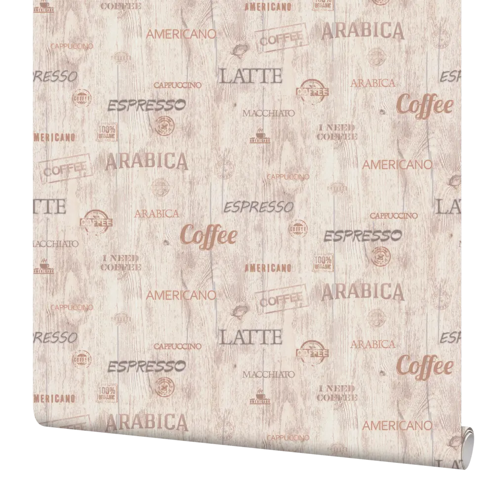 Обои виниловые Home Color Сoffee бежевые 0.53 м HC11008-15 STLM-2180496