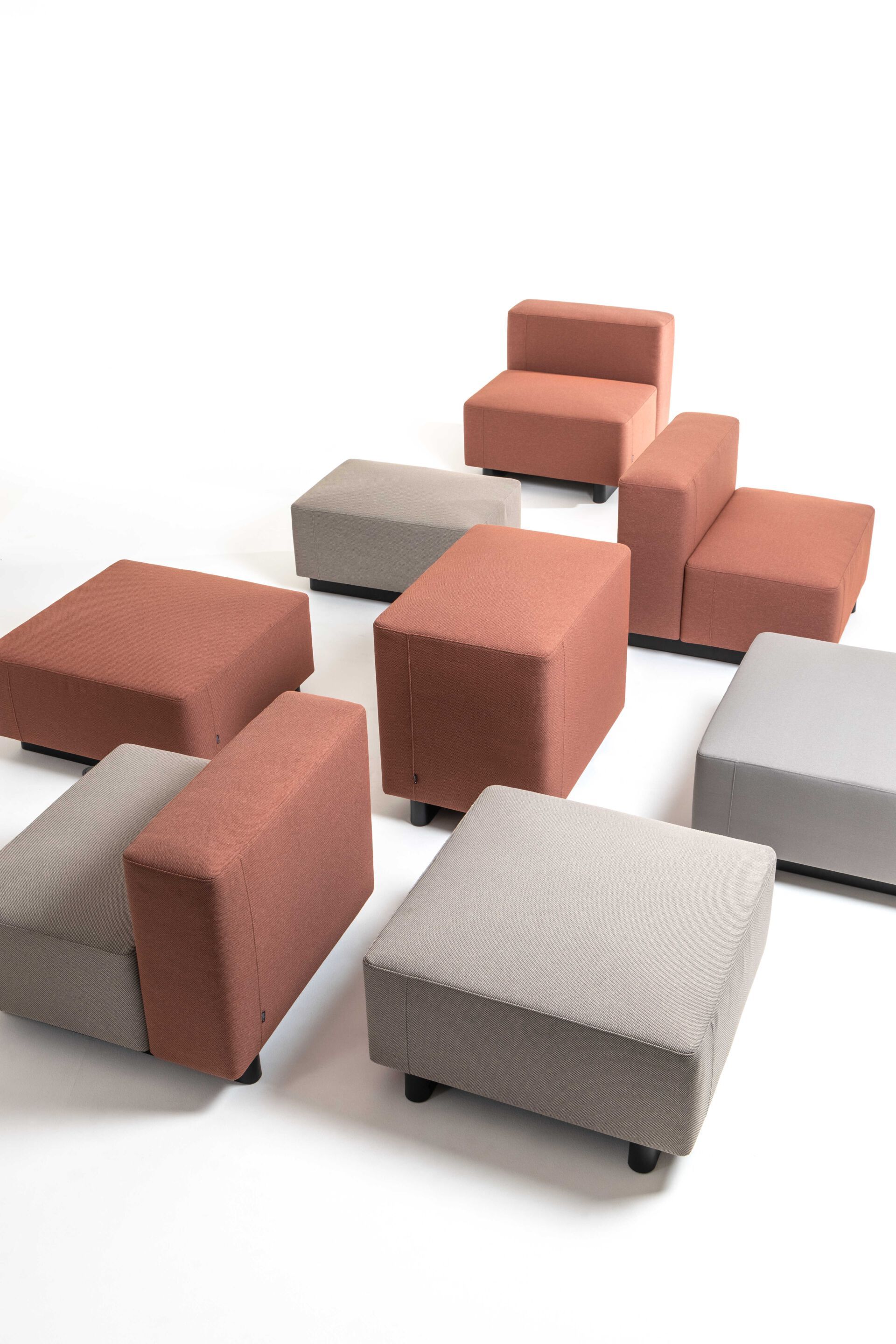 Высокий мягкий прямоугольный пуф VAGHI Dual ARCH-00121526 - Вид №3