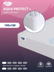 90839855 Чехол на матрас водонепроницаемый Aqua Protect + 190x180 см STLM-0407346 SKYSLEEP