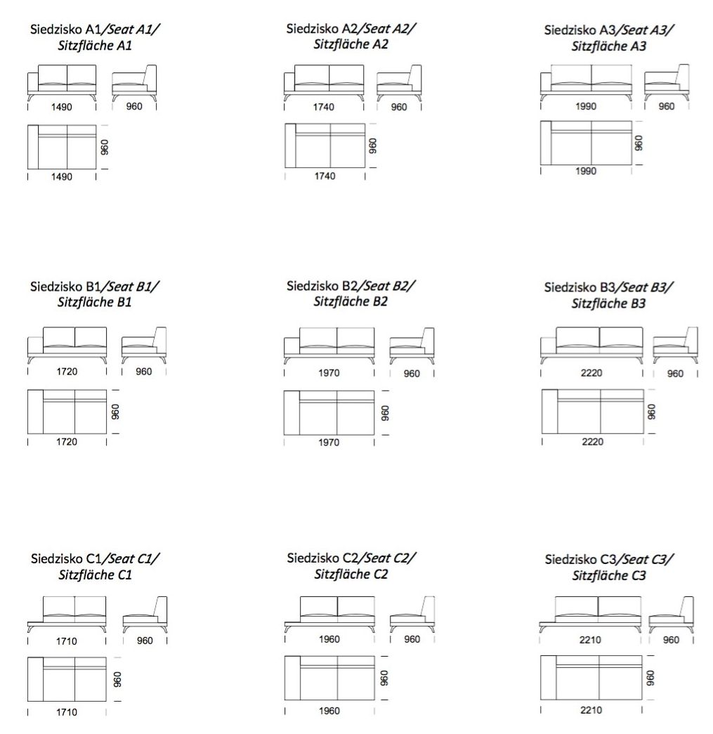 Ткань диван Nobonobo Feza ARCH-00003551 - Вид №2