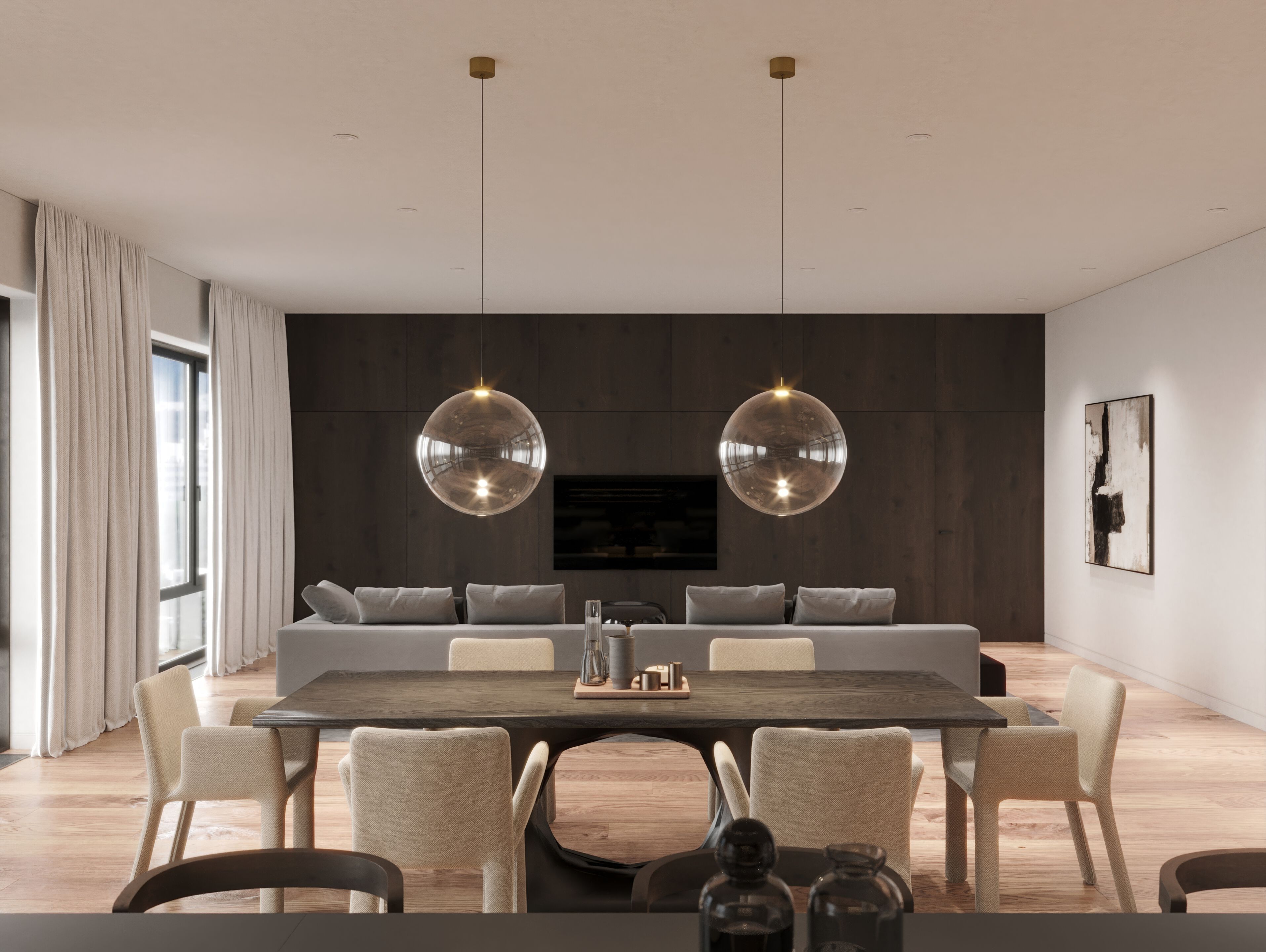 Выдувное стекло светодиодный подвесной светильник Cangini & Tucci Pit ARCH-00054639 - Вид №1