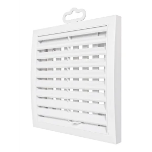 Вентиляционная решетка регулируемая Fonet 150x150 мм пластик цвет белый
