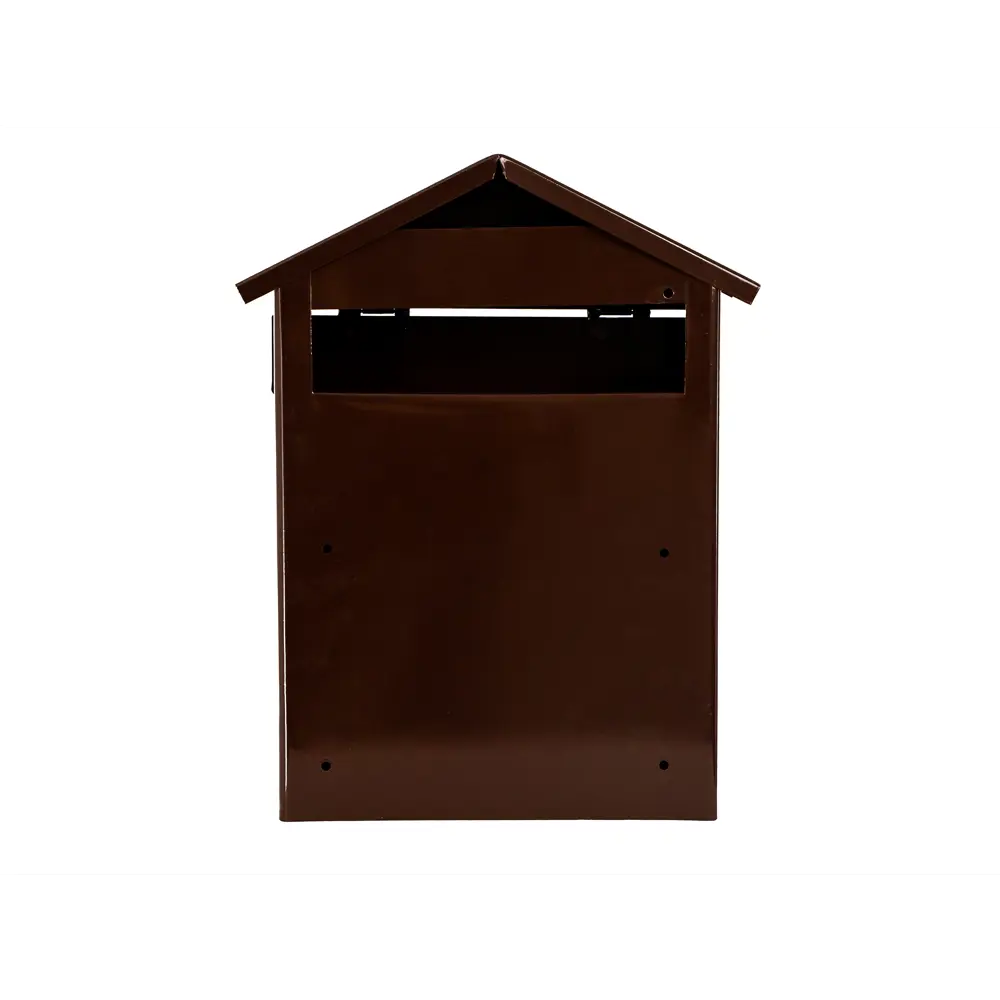 Почтовый ящик Vip Домик с замком металл цвет коричневый Santreyd STLM-2086715 - Вид №3