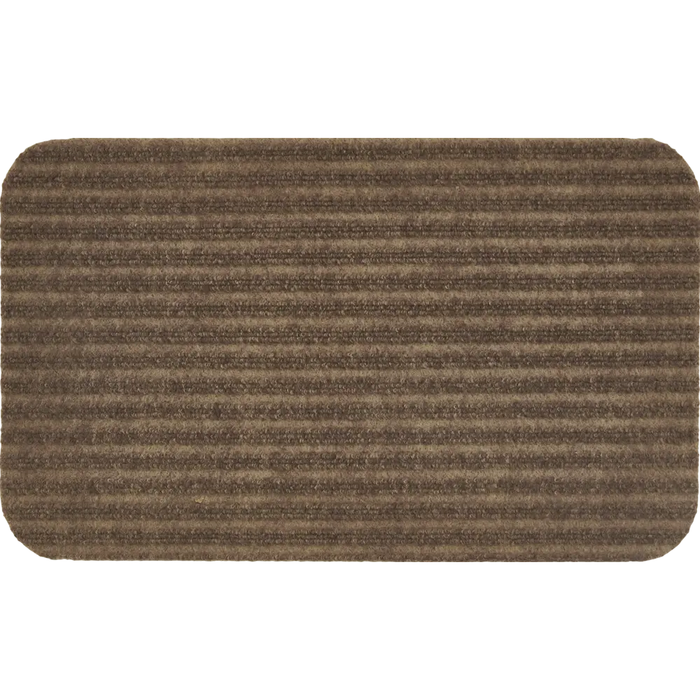 Коврик декоративный полипропилен Модерн Сфинкс 30x50 см цвет коричневый CTIM STLM-2072875