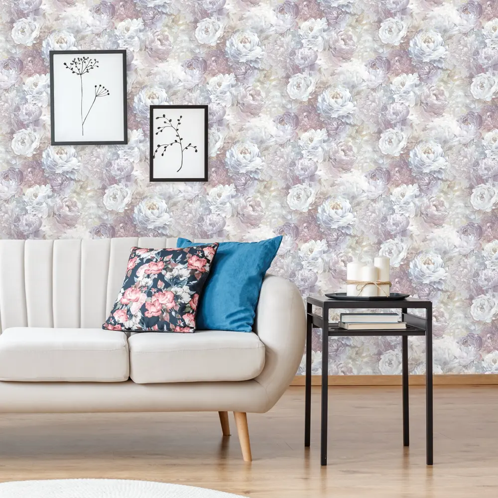 Обои флизелиновые Victoria Stenova Diva розовые 1.06 м 889838 STLM-2128750 - Вид №2