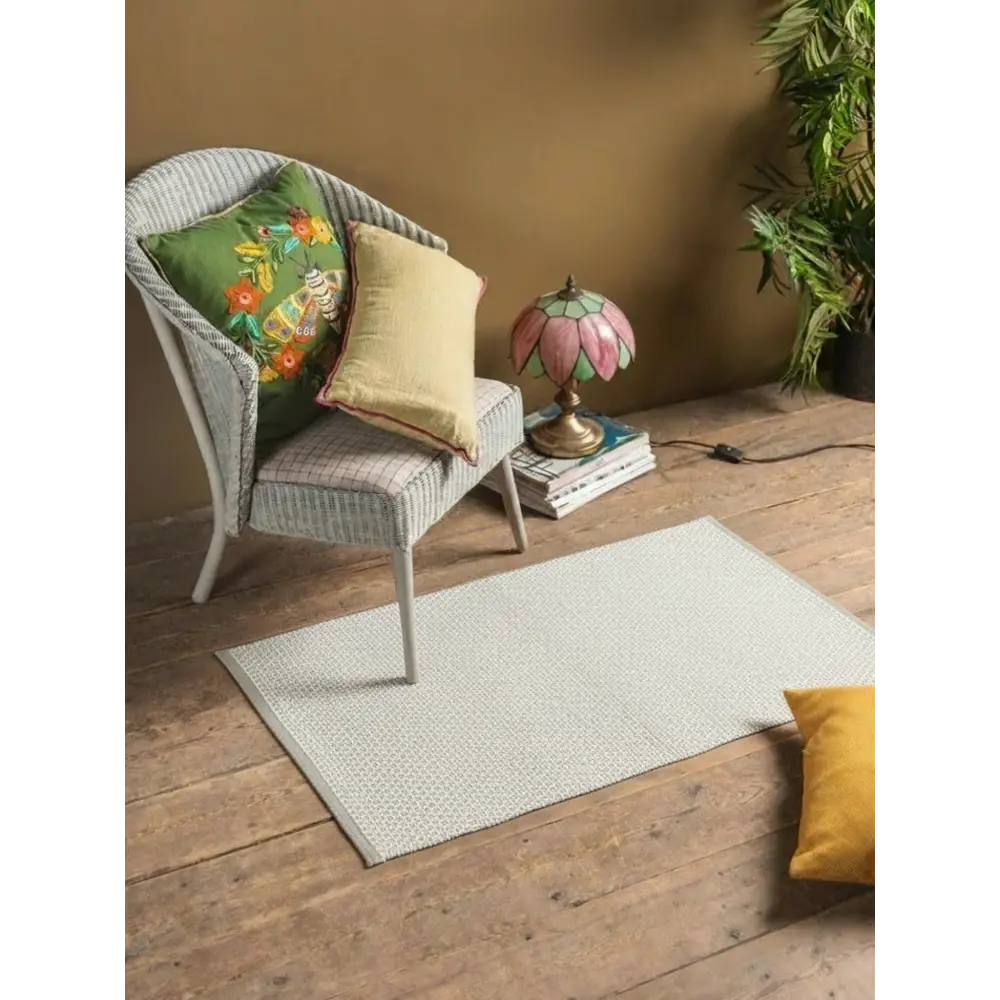 Коврик декоративный Ctim Джой 60x90 см хлопок цвет дымчатый STLM-2137721 - Вид №4