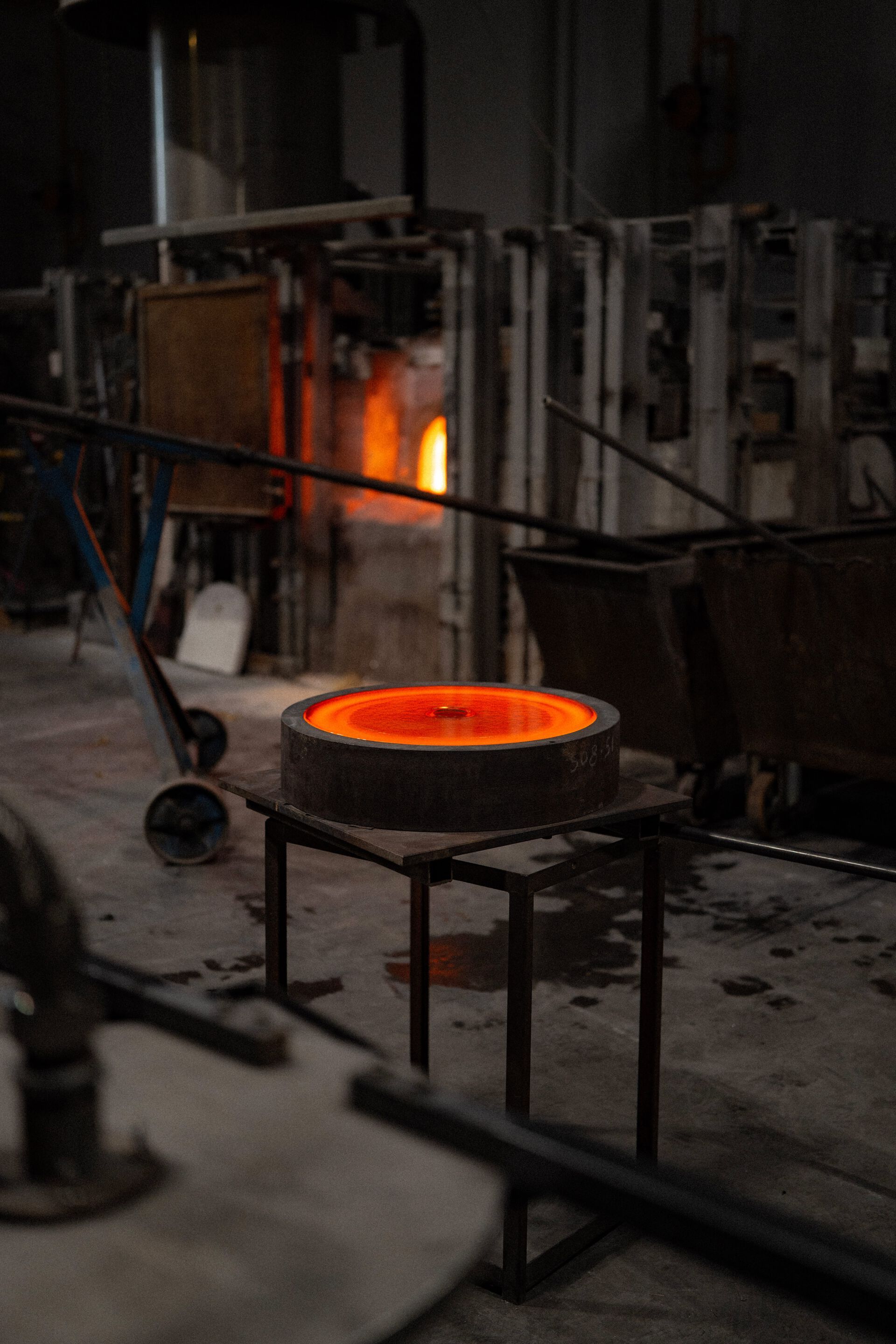 Круглый умывальник из литого стекла Agape MASSICCI ARCH-00067257 - Вид №6