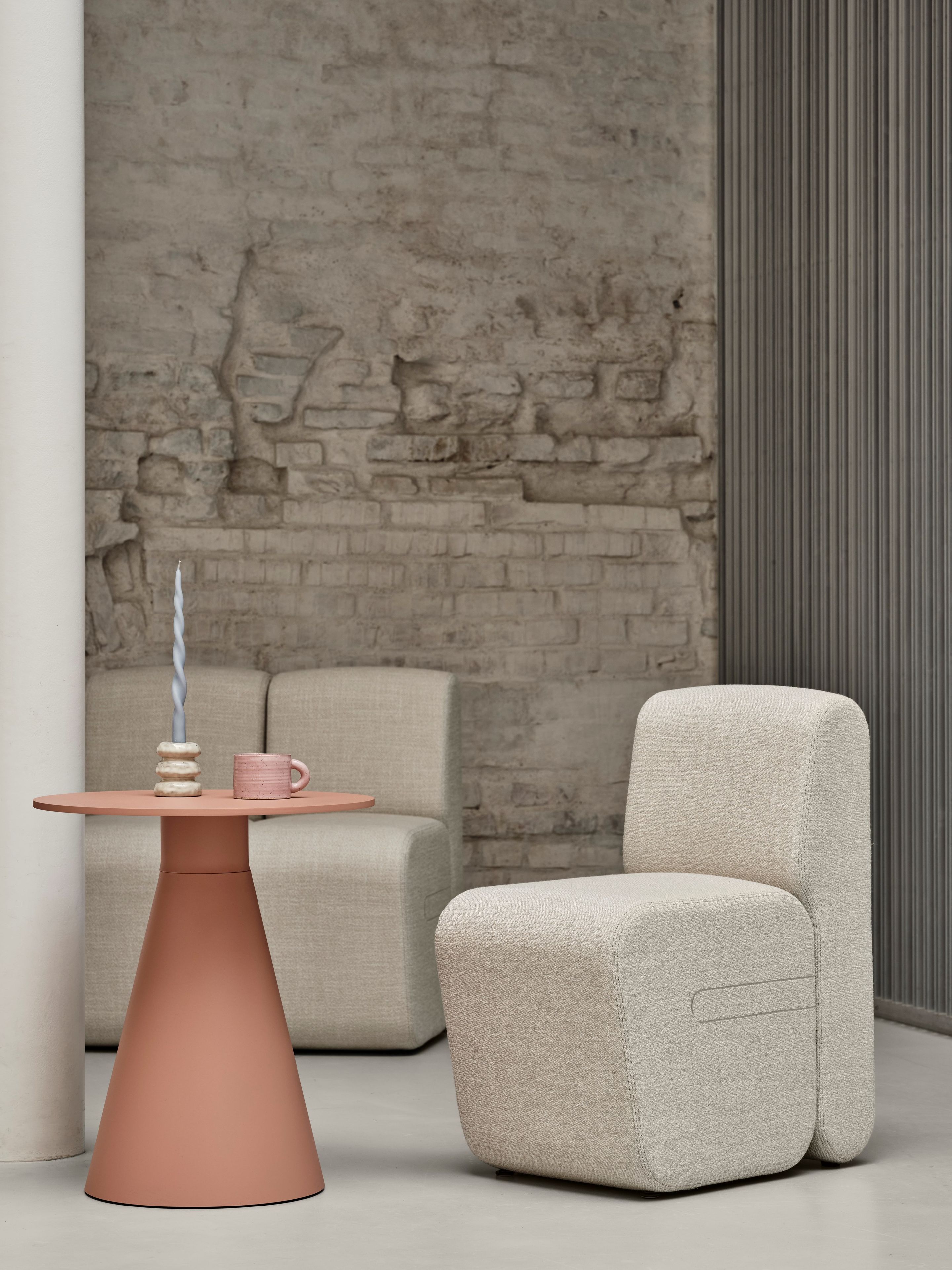 Квадратный пуф из ткани Bla Station ARCH-00129486 - Вид №30