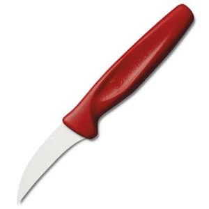 Нож для чистки овощей Sharp Fresh Colourful, 6 см, красная рукоятка