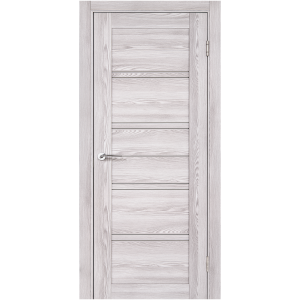 87404386 Дверь межкомнатная остекленная с замком и петлями в комплекте Парма 90x200 см ПВХ цвет холодное дерево STLM-0073743 PORTIKA