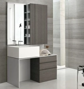 Toscoquattro Комплект мебели для ванной 03 ELEMENTS серый