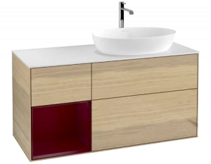 Villeroy&Boch Тумба под раковину Прямоугольная версия FA41HBPC Finion Oak Veneer