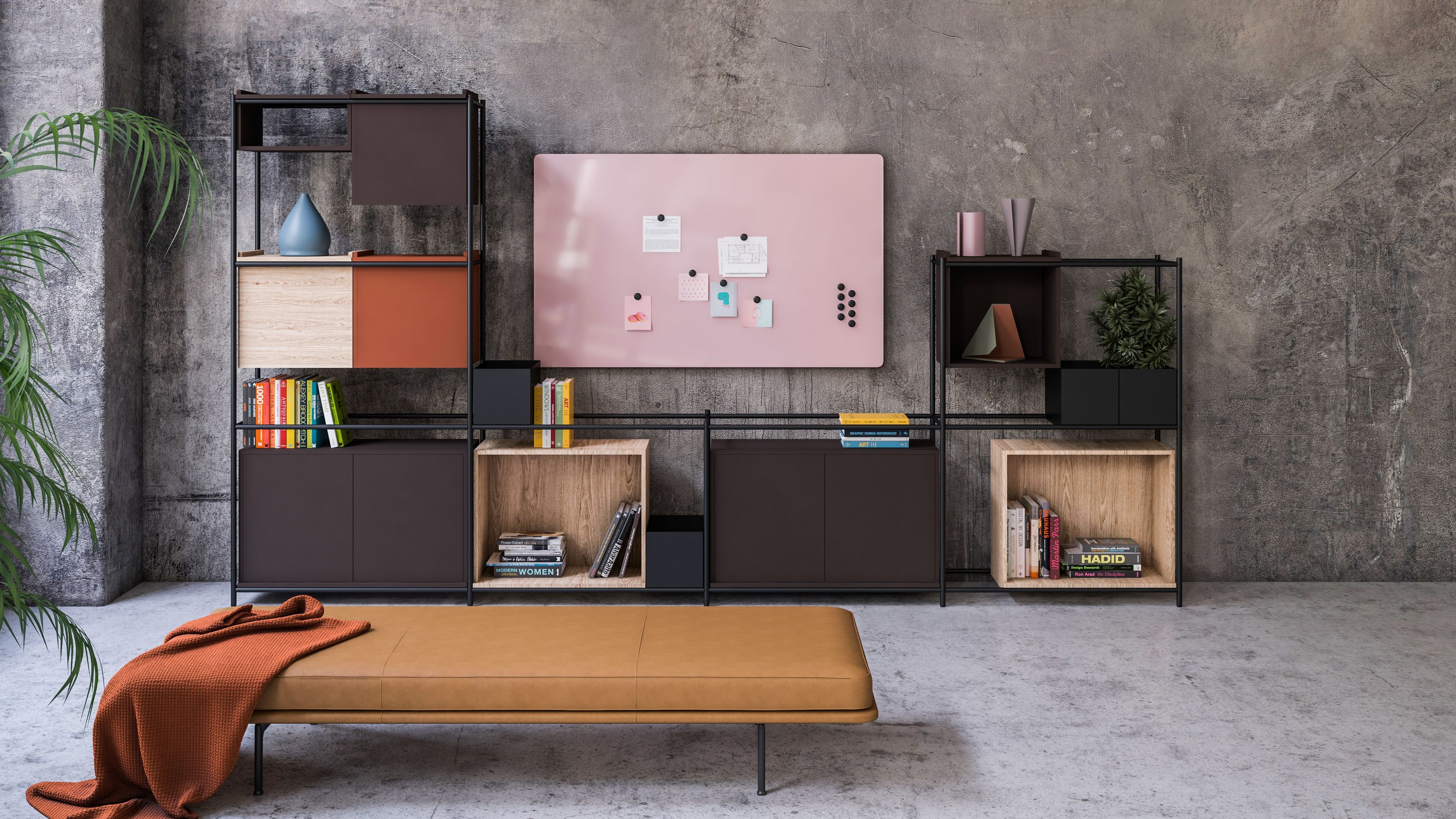 Модульная секционная самонесущая полка Mizetto Understand ARCH-00044456 - Вид №11